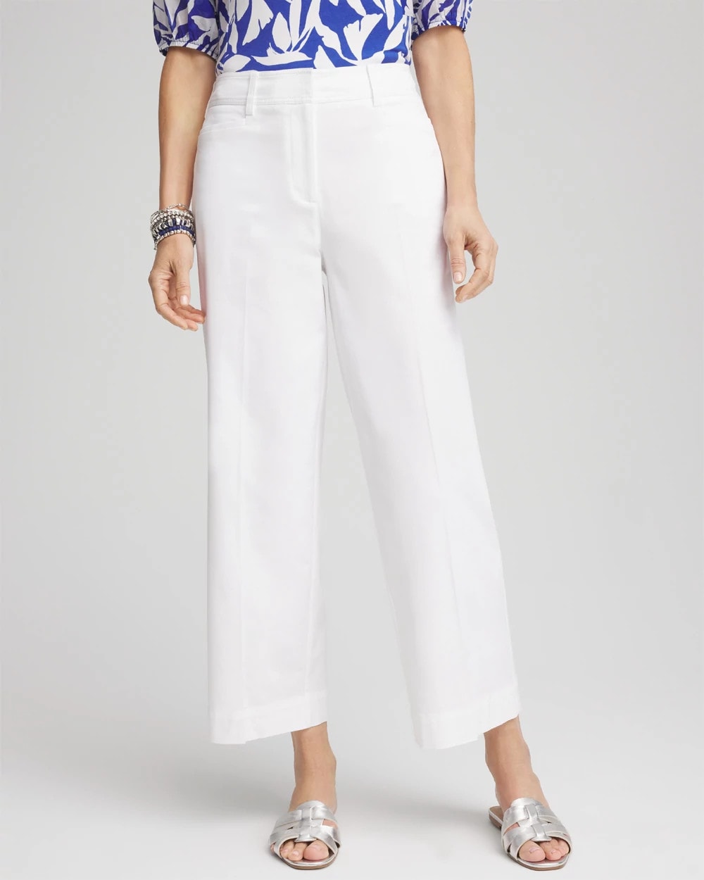 Lightweight Relaxed Straight Cropped Pants - Chico's