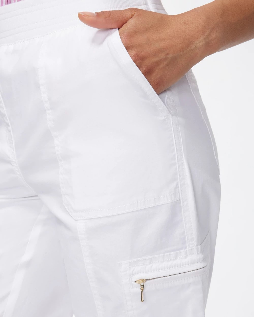 Poplin Cropped Pants - Chico's