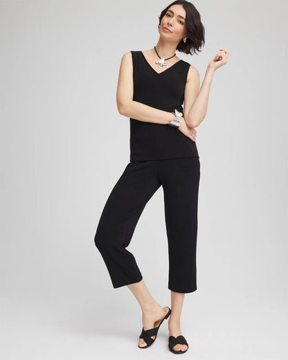 Travelers™ No Tummy Cropped Pants - Chico's