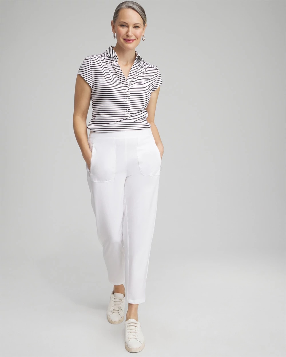 Zenergy® UPF Ribbed Side Ankle Pants - Chico's