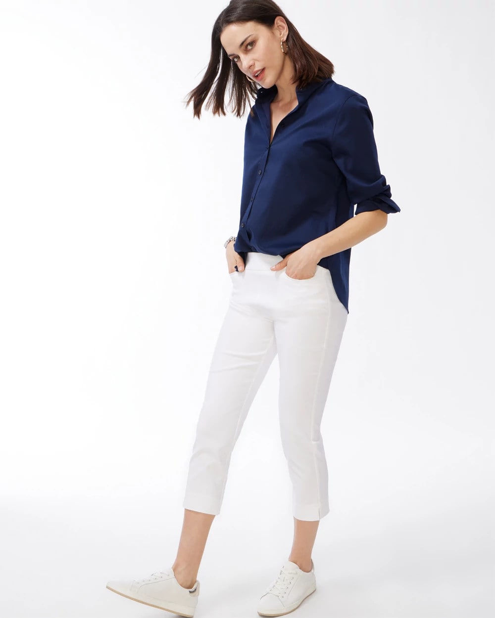 Brigitte™ Slim Pull-On Crop - Chico's