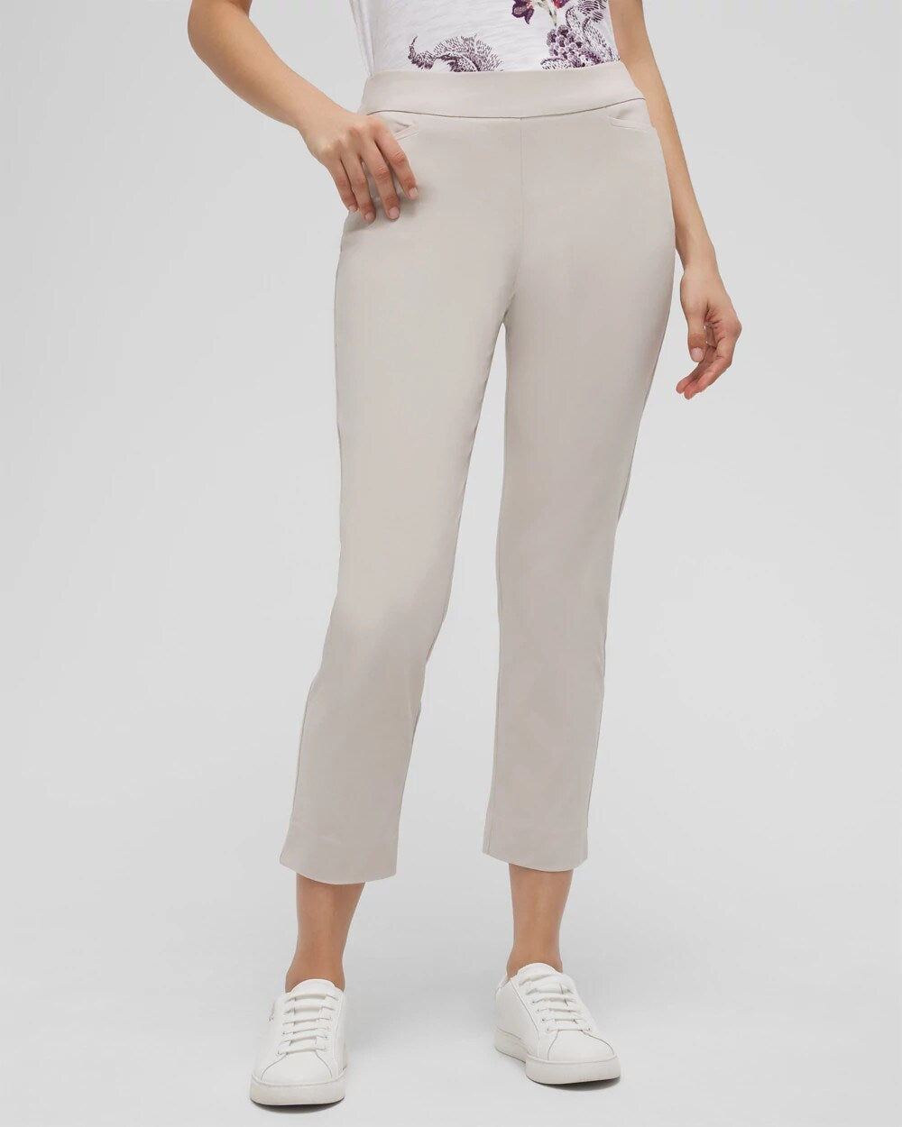 Brigitte™ Pull-On Slim Cropped Pants - Chico's