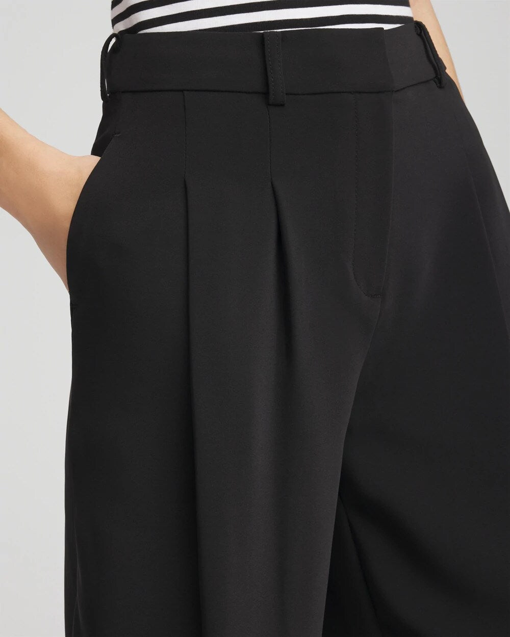 Crepe Pleated Relaxed Pants - Chico's