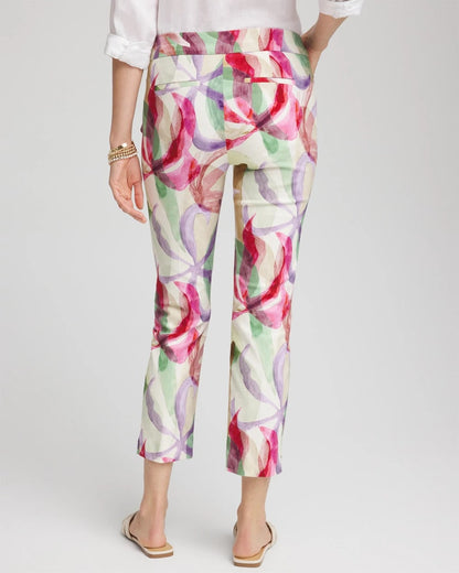 Brigitte™ Slub Slim Cropped Pants - Chico's