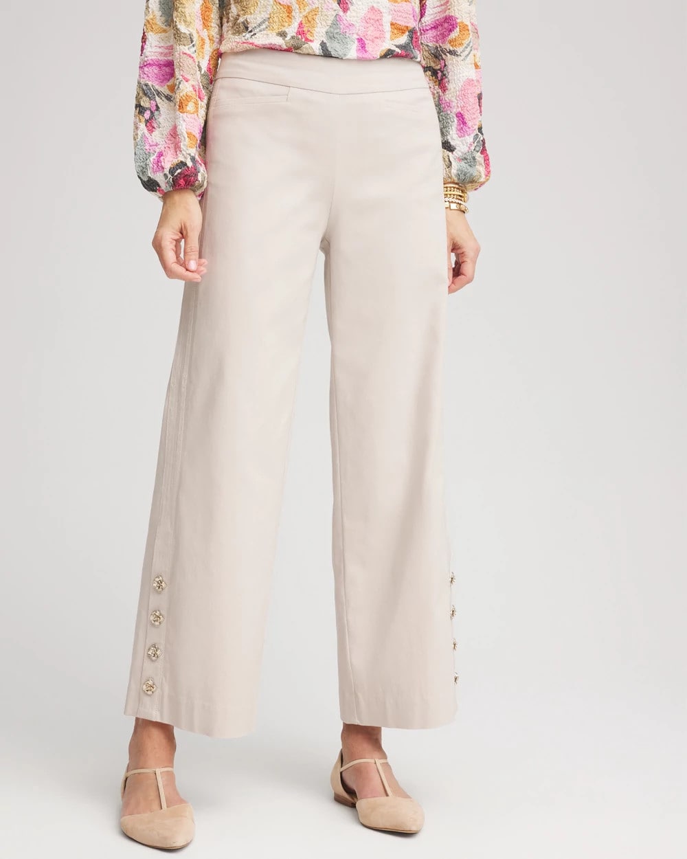 Brigitte™ Cropped Wide-Leg Pants - Chico's