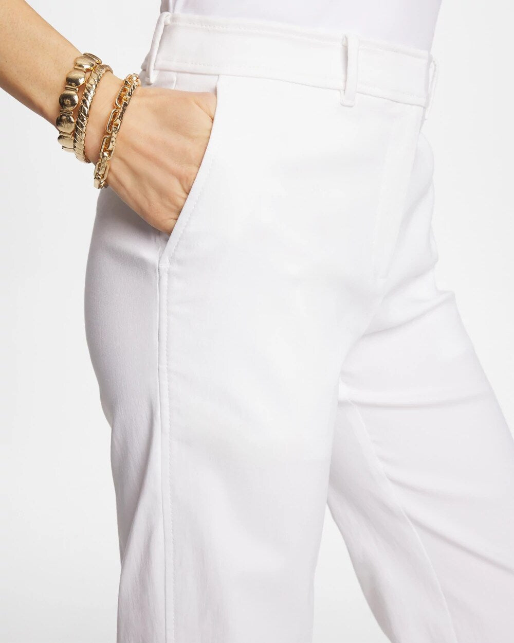Emme Fly Front Straight Crop - Chico's