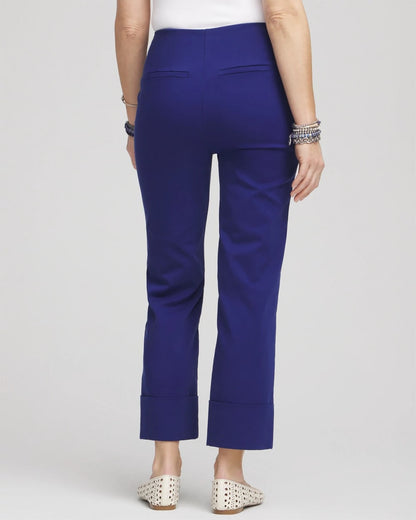 Stretch Sateen Cropped Pants - Chico's