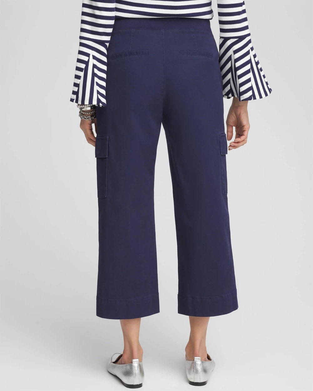 Cargo Straight Leg Cropped Pants - Chico's