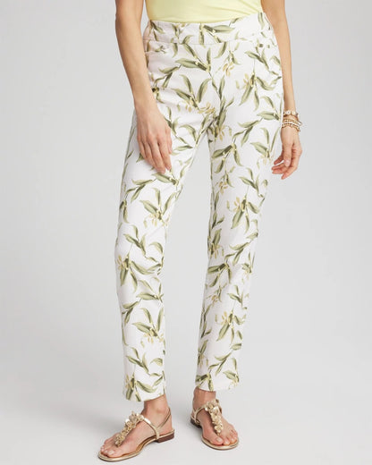 Brigitte™ Slub Slim Ankle Pants - Chico's