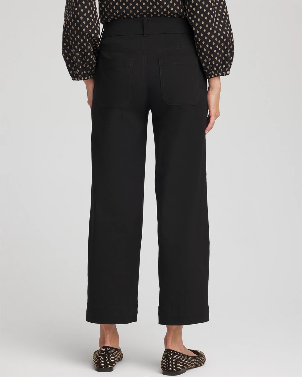 Emme Four Pocket Straight Cropped Pants - Chico's