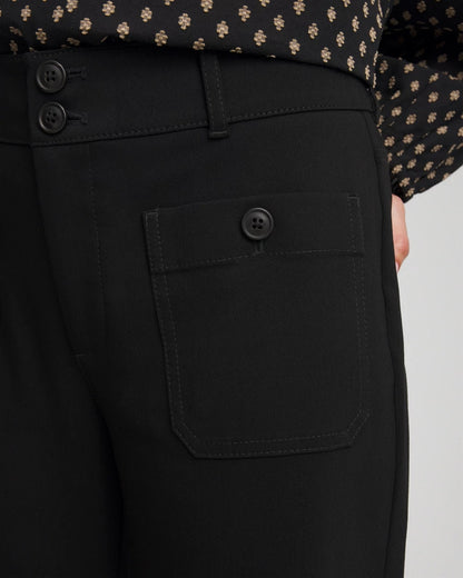 Emme Four Pocket Straight Cropped Pants - Chico's