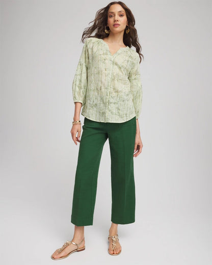 Cropped Straight-Leg Pants - Chico's