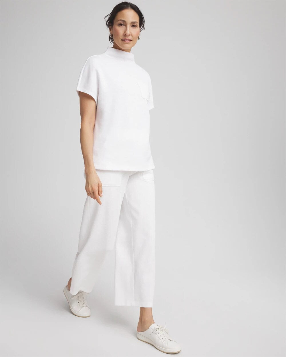 Zenergy® Beach Slub Cropped Pants - Chico's