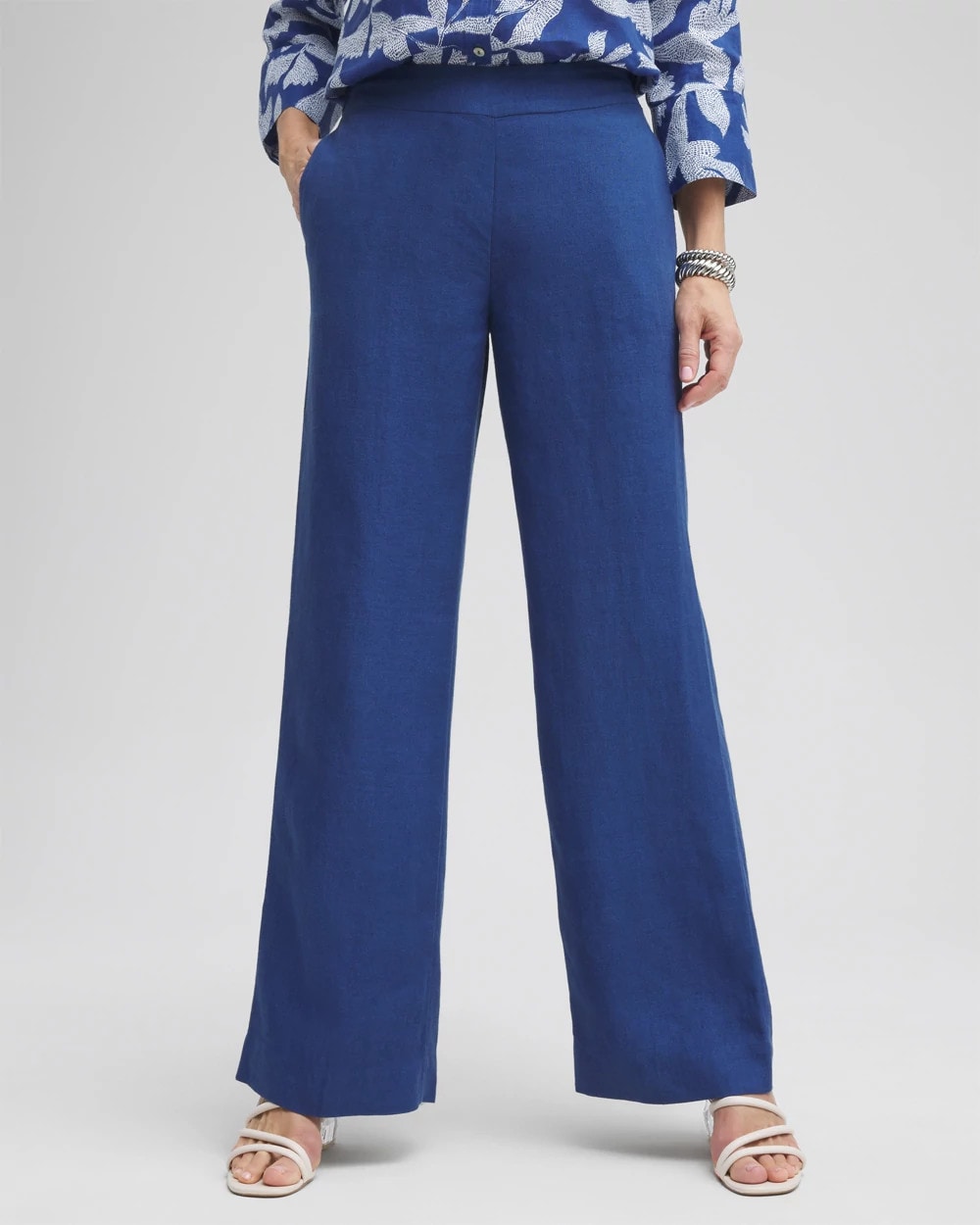 Linen Trouser Flare Pants - Chico's