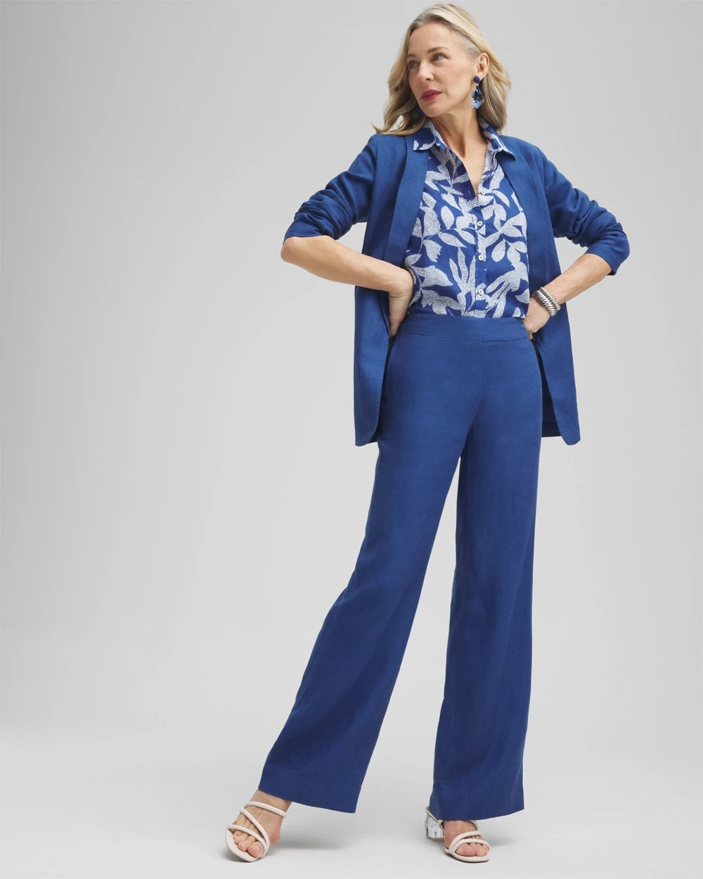 Linen Trouser Flare Pants - Chico's