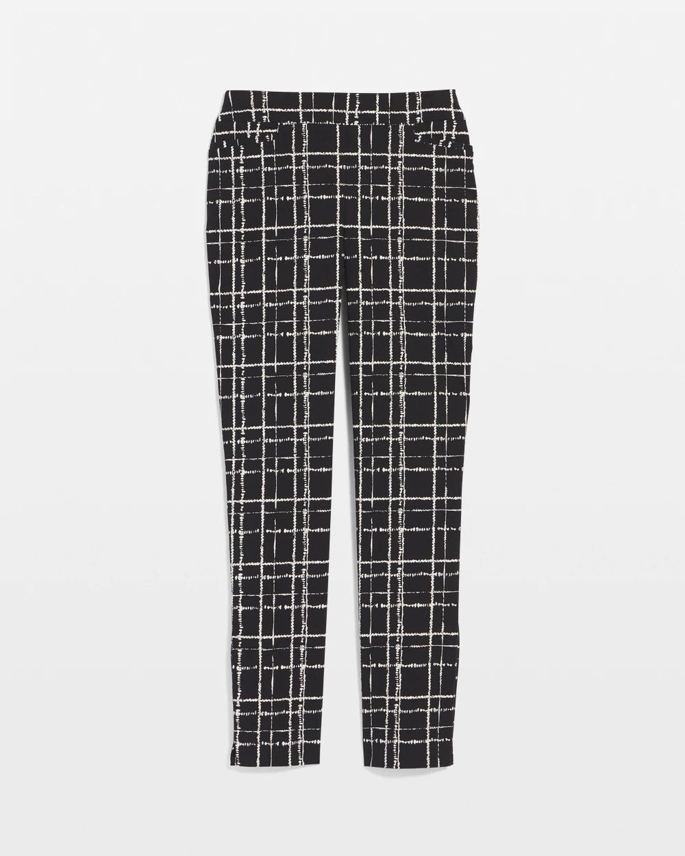 Brigitte Plaid Slim Ankle Pants - Chico's