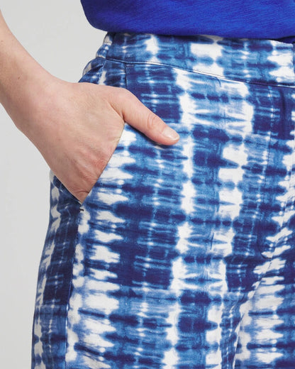 Tie-Dye Linen Cropped Pants - Chico's