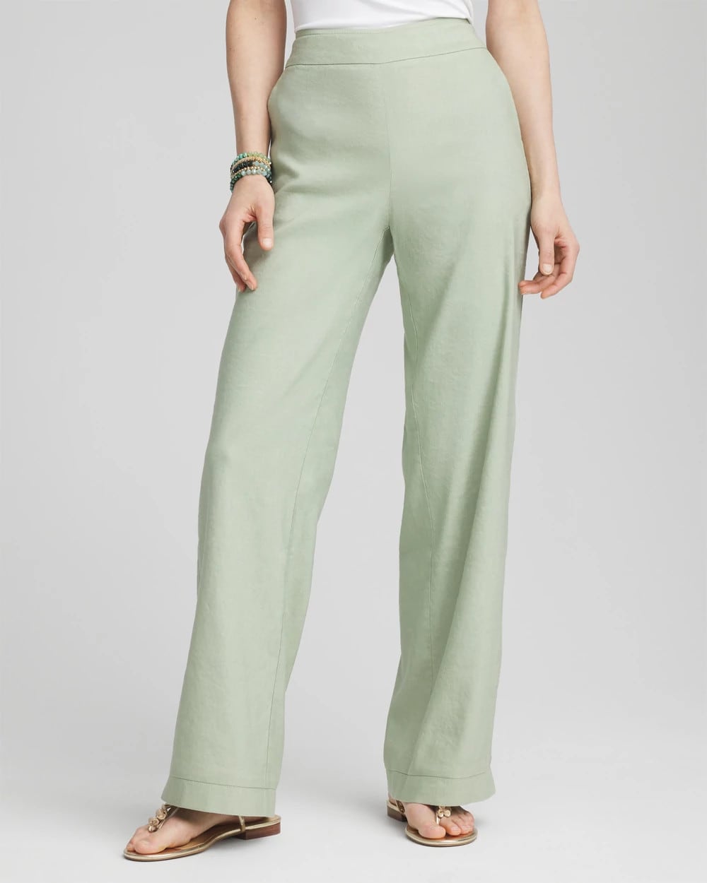Linen Stretch Relaxed Pants - Chico's