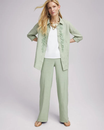 Linen Stretch Relaxed Pants - Chico's