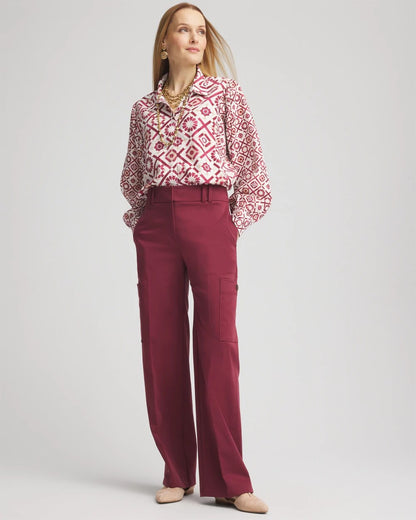 Sateen Cargo Pants - Chico's