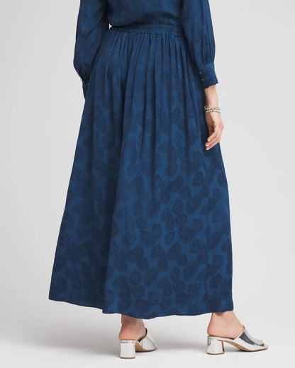 Jacquard Culotte Wide-Leg Pants - Chico's