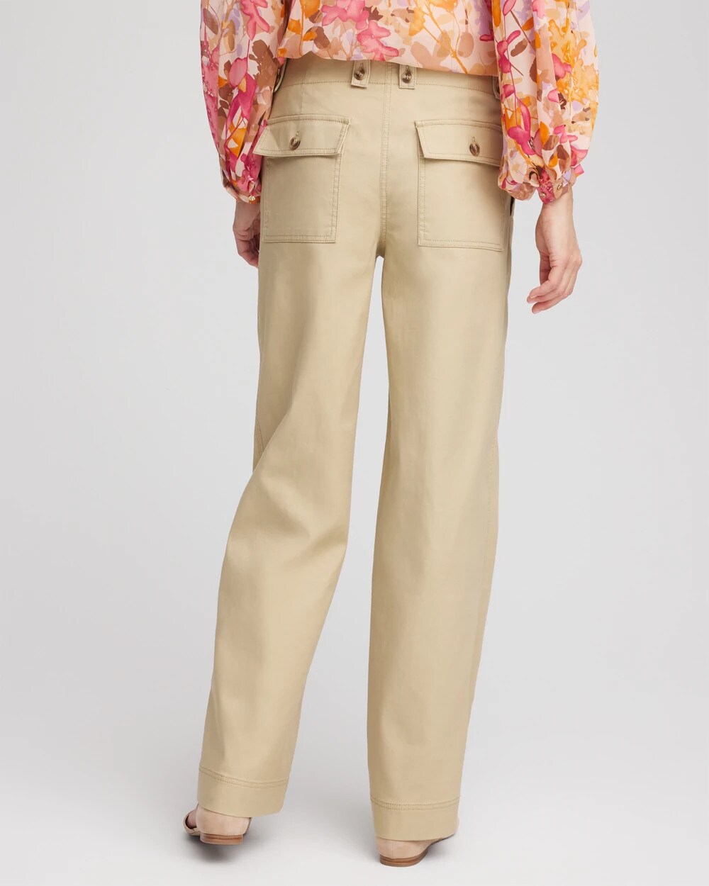 Utility Twill Straight Leg Pants - Chico's