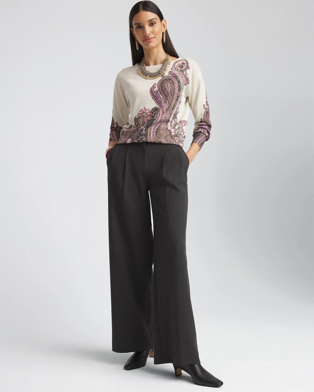 Pleated Trouser Pants - Chico's