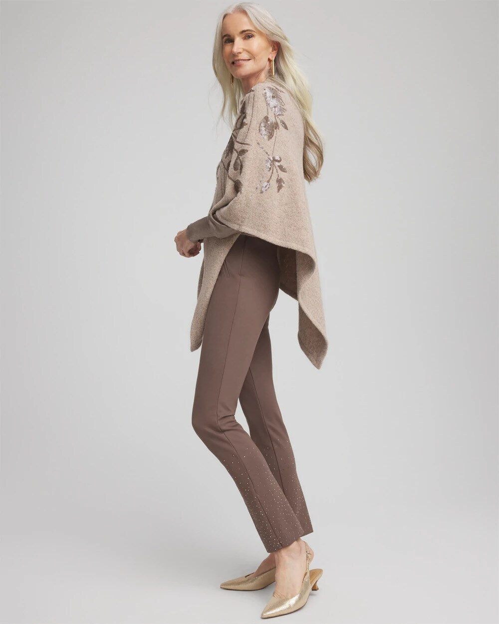 Juliet Embellished Ankle Pants - Chico's