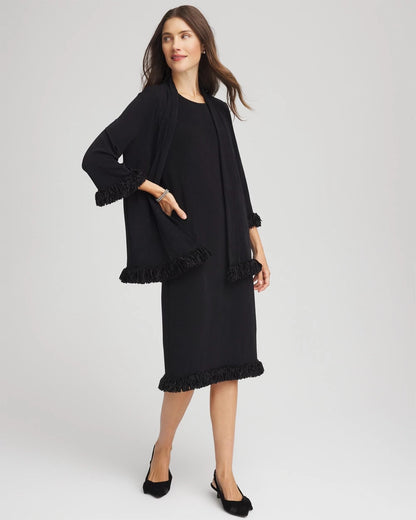 Travelers™ Fringe Hem Tank Dress - Chico's