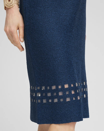 Travelers™ Sleeveless Crushed Cutout-Hem Dress - Chico's