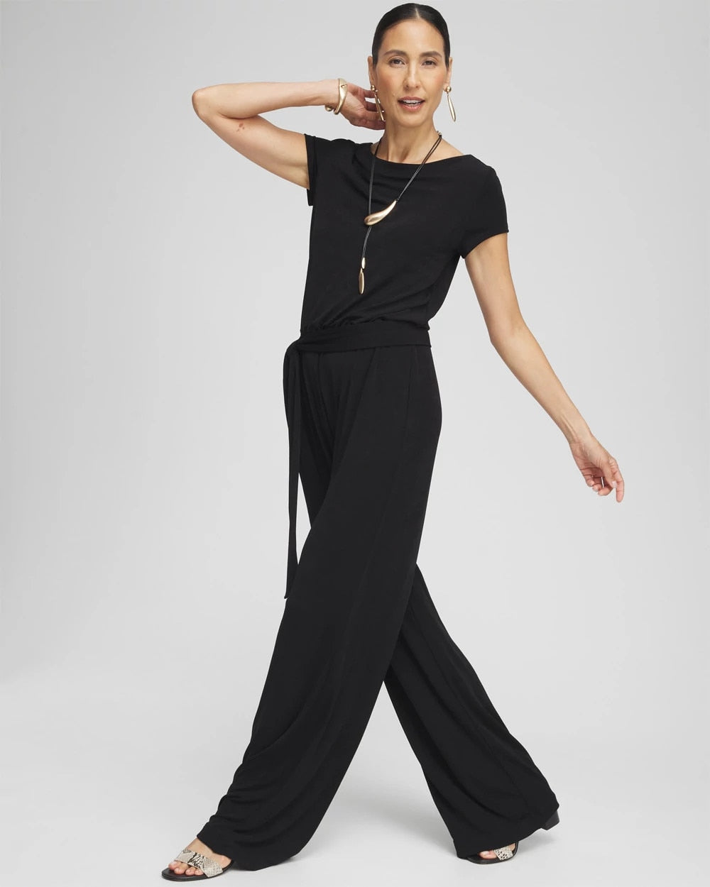 Travelers™ Cap Sleeve Jumpsuit - Chico's