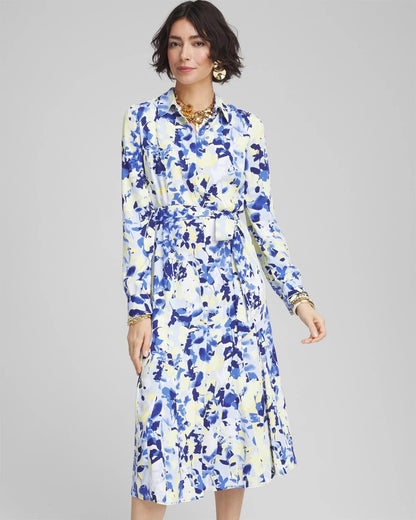 Floral Midi Shirtdress - Chico's