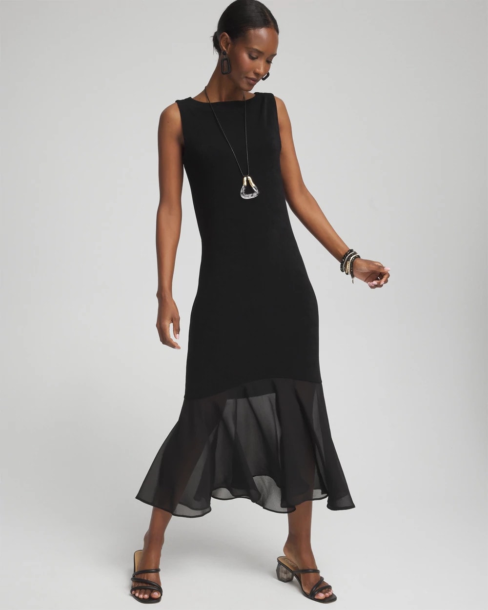 Travelers™ Chiffon Hem Dress - Chico's