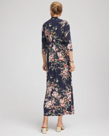 Knit Pleated Maxi Dress - Chico's