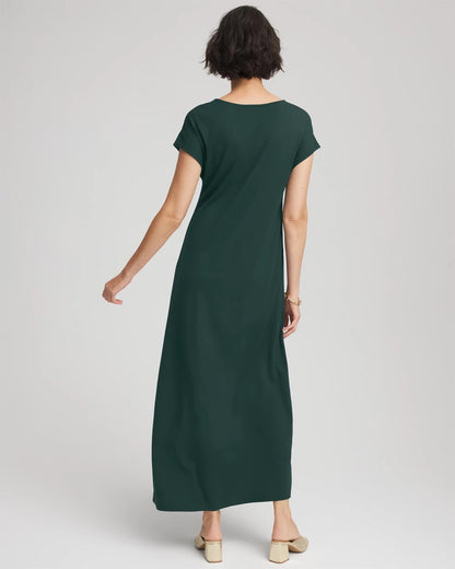 Dolman-Sleeve Ponte  Maxi Dress - Chico's