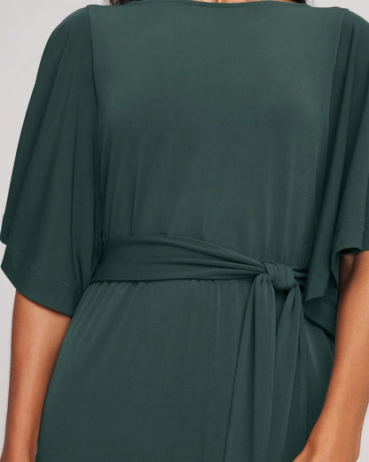 Belted Flutter-Sleeve Maxi Dress - Chico's