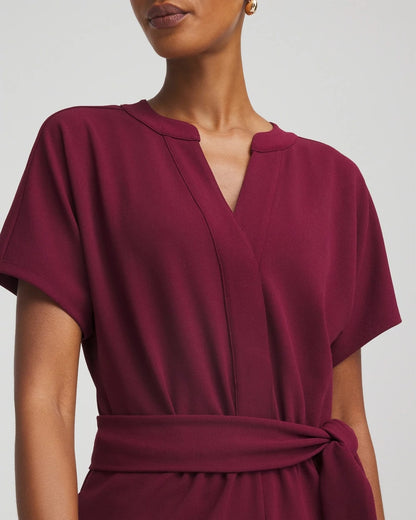 Belted Dolman-Sleeve Jumpsuit - Chico's