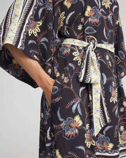 Georgette Boatneck Kaftan Dress - Chico's