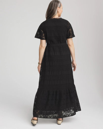 Crochet-Lace Maxi Dress - Chico's