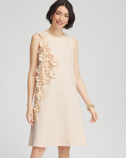 Appliqué Ponte Knit Dress - Chico's