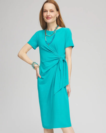 Twist Tie-Front Dress - Chico's