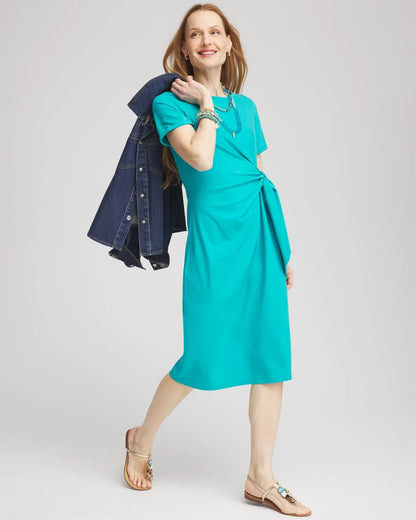 Twist Tie-Front Dress - Chico's