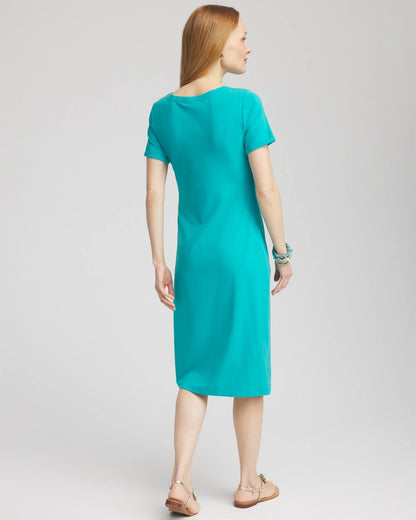 Twist Tie-Front Dress - Chico's