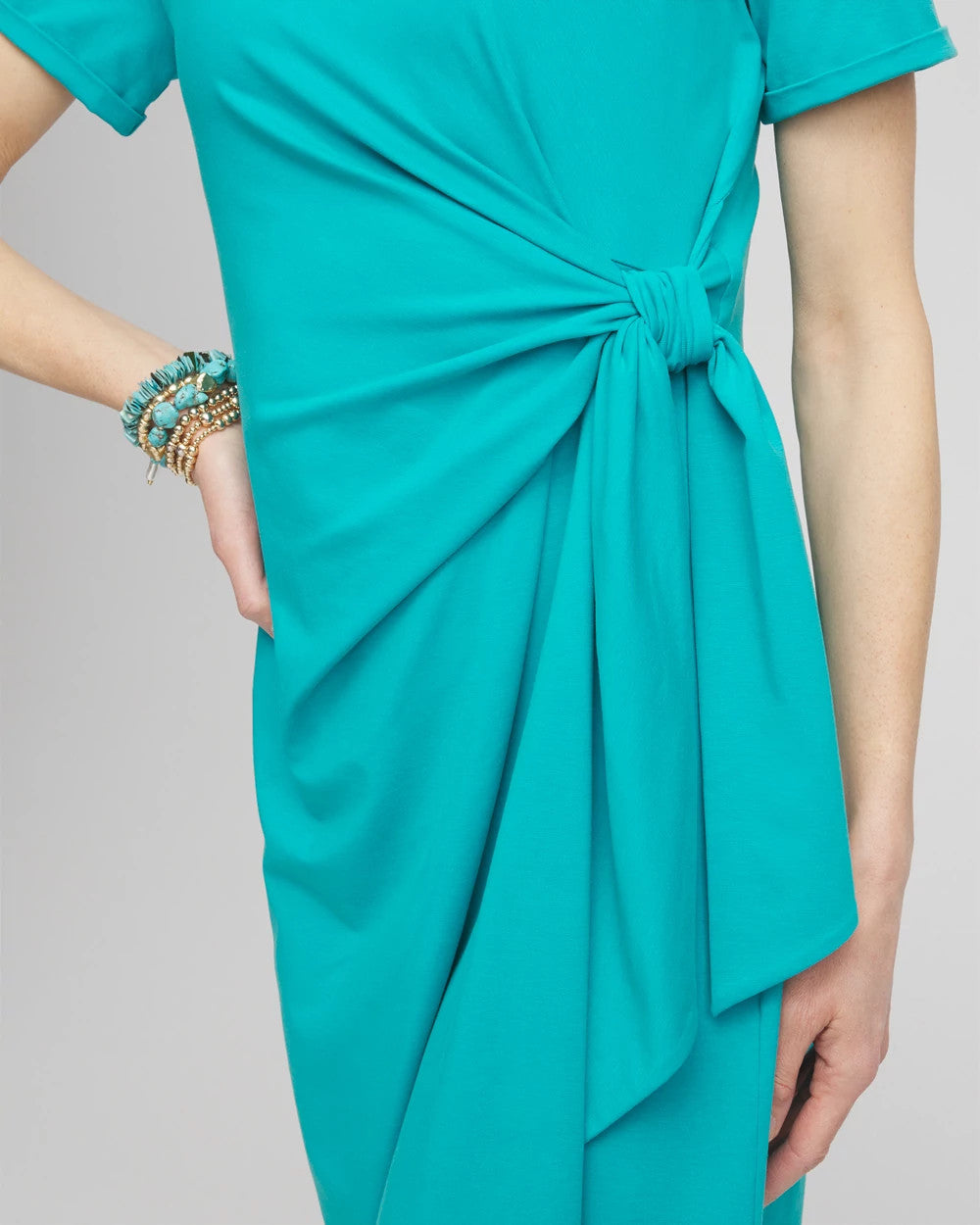 Twist Tie-Front Dress - Chico's