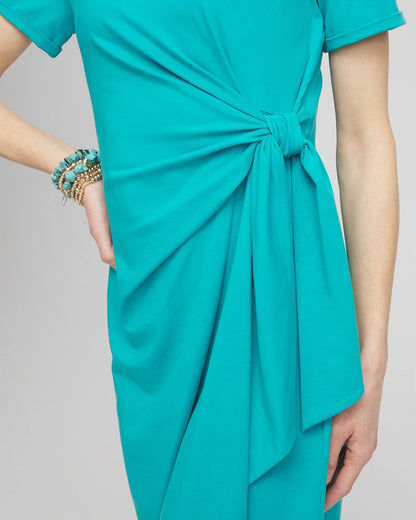 Twist Tie-Front Dress - Chico's