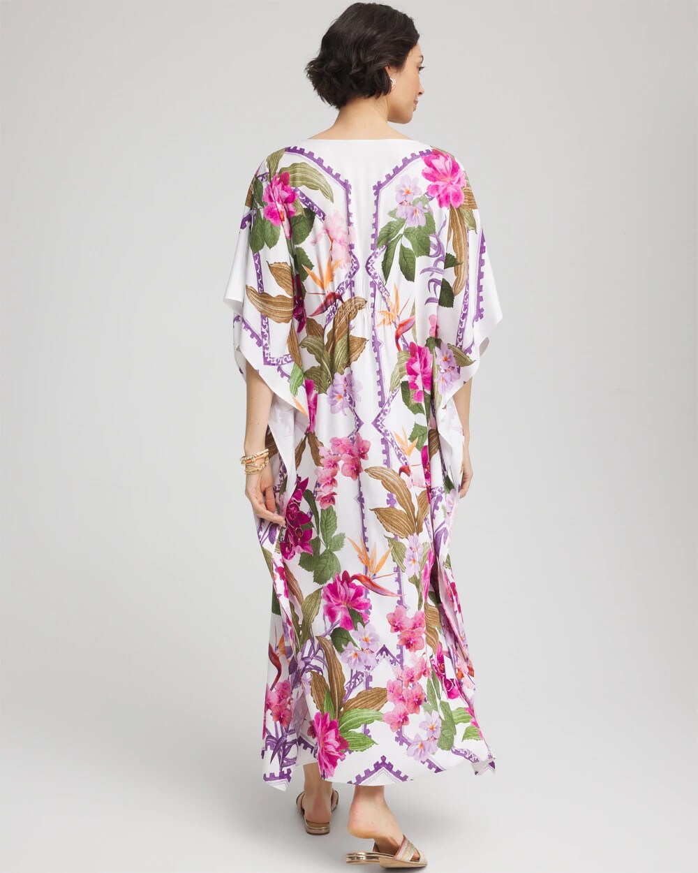 Island Cinch-Waist Kaftan Dress - Chico's
