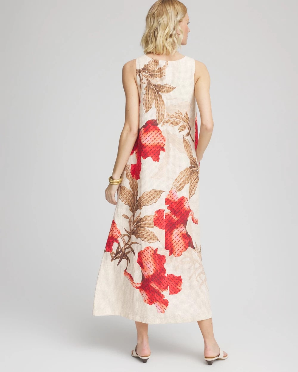 Floral Tank Linen Maxi Dress - Chico's