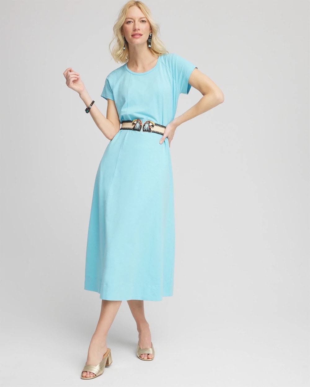 Short-Sleeved Maxi Dress - Chico's