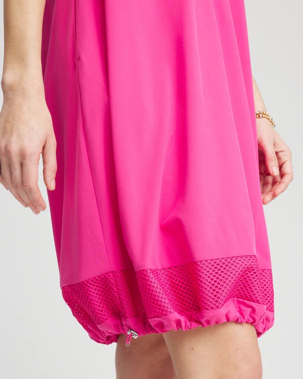 Zenergy® UPF Mesh-Trim Bungee Dress - Chico's