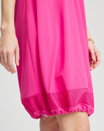Zenergy® UPF Mesh-Trim Bungee Dress - Chico's